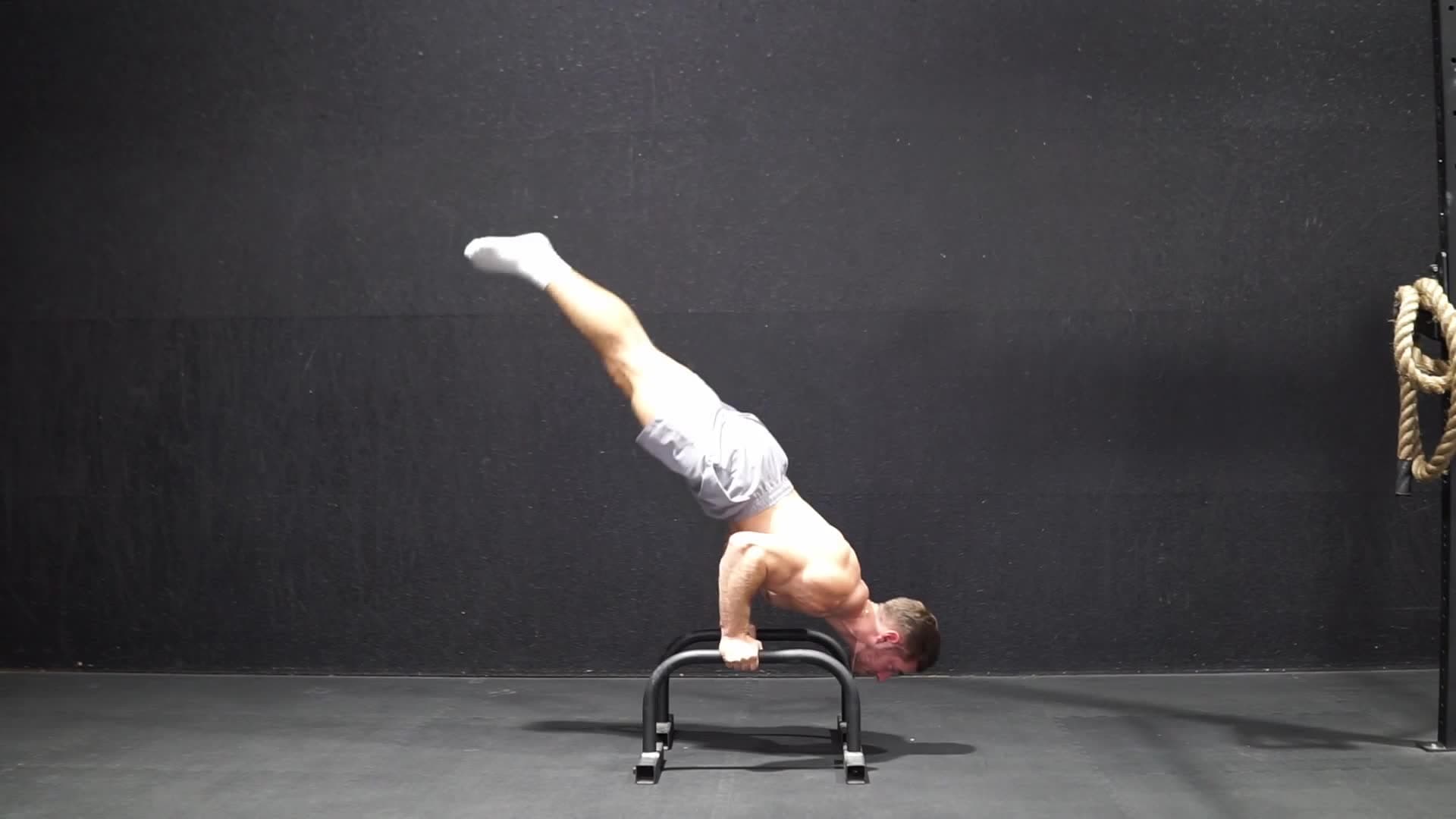 Handstand Liegestütze Progressionen