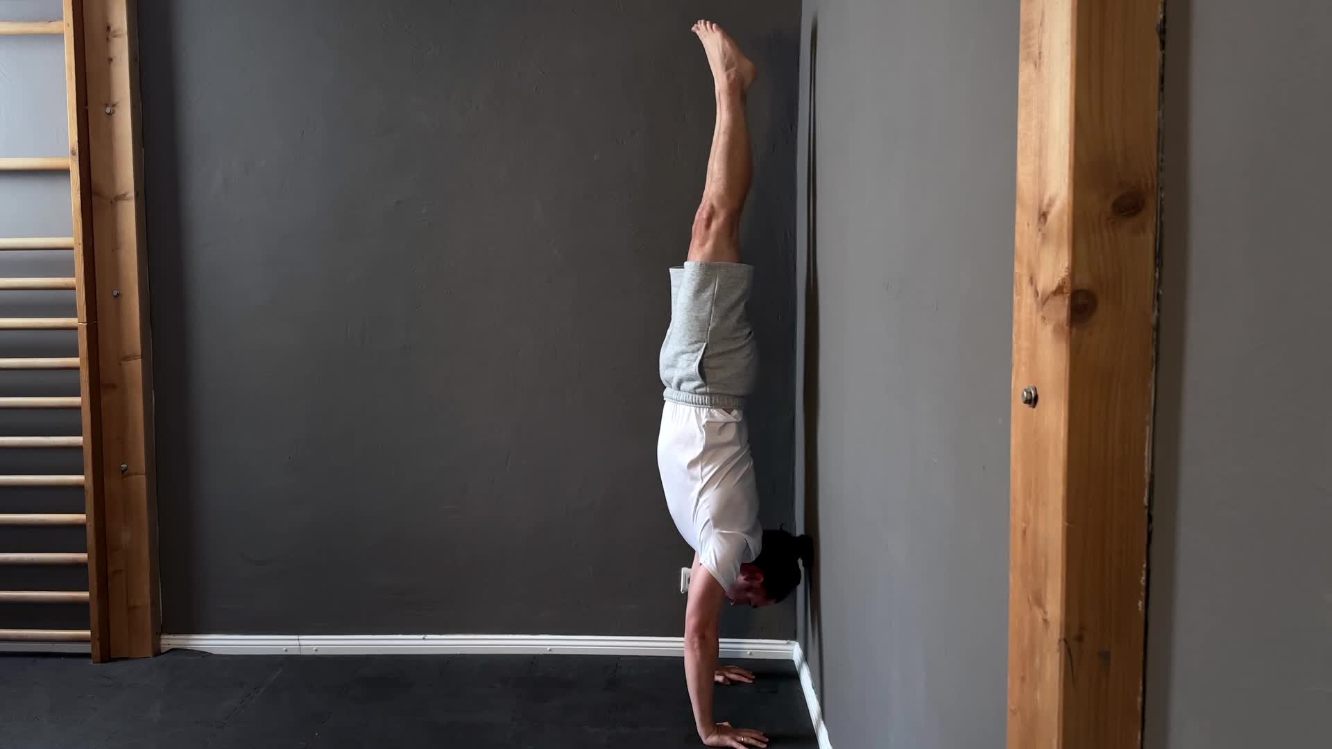Handstand Heel Pull Progressions
